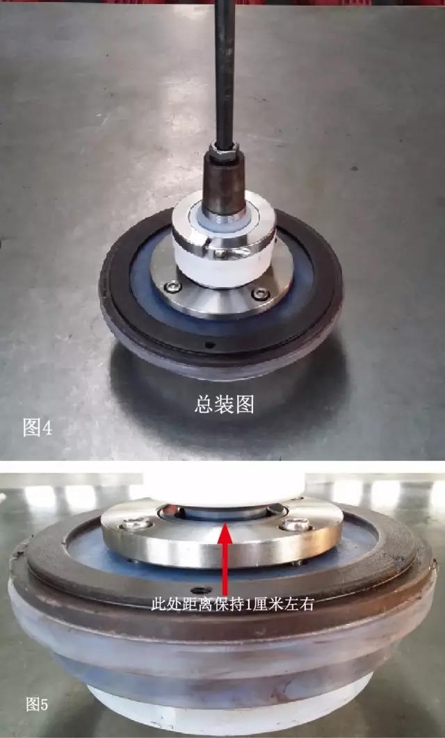叶轮及泵盖总成的配合 叶轮及泵盖总成的配合