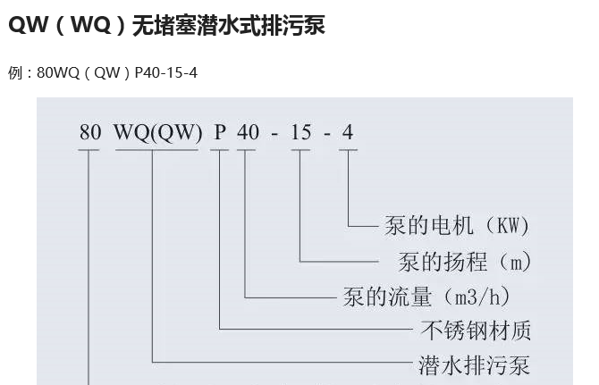排污泵 排污泵
