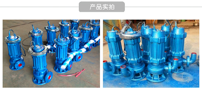 WQ潜水排污泵实拍