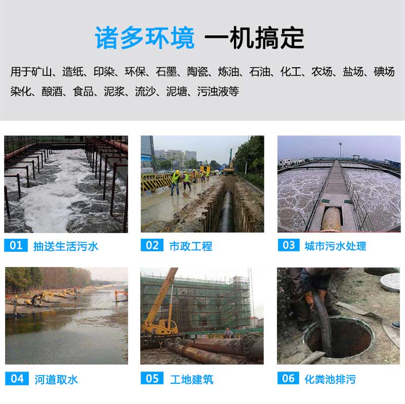 NL泥浆泵适合工况