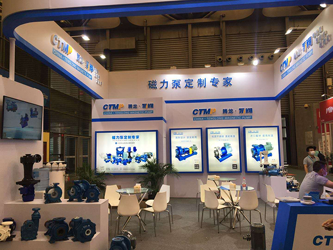 腾龙泵阀参加第十二届上海国际化工技术装备展览会
