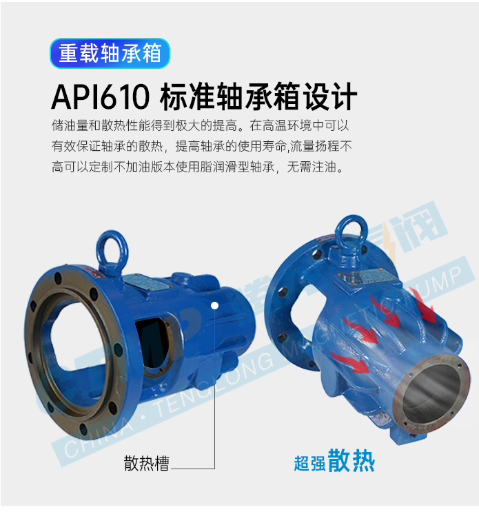 MIP衬塑料浆泵轴承箱